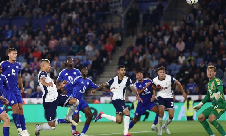 شاهد ملخص مباراة وأهداف ليستر سيتي وتوتنهام