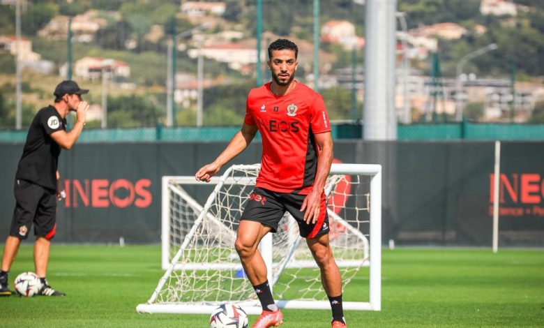 محمد عبد المنعم يستعد لظهوره الأول مع نيس ضد أنجيه