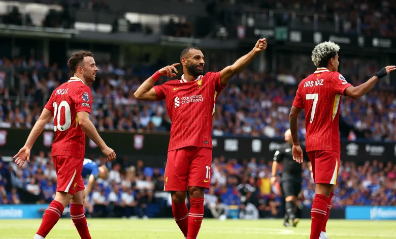 صلاح يتصدر هدافي المباريات الافتتاحية في الدوري الإنجليزي