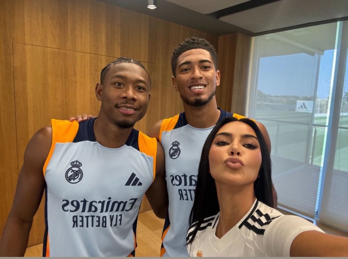 صور كارداشيان تثير قلق جماهير ريال مدريد