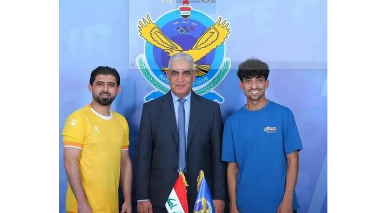 علي جاسم يودع القوة الجوية ويتجه إلى كومو الإيطالي