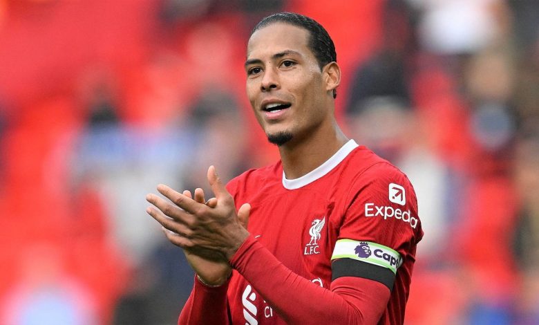 فان دايك يخلق حالة من الغموض حول مستقبله مع ليفربول