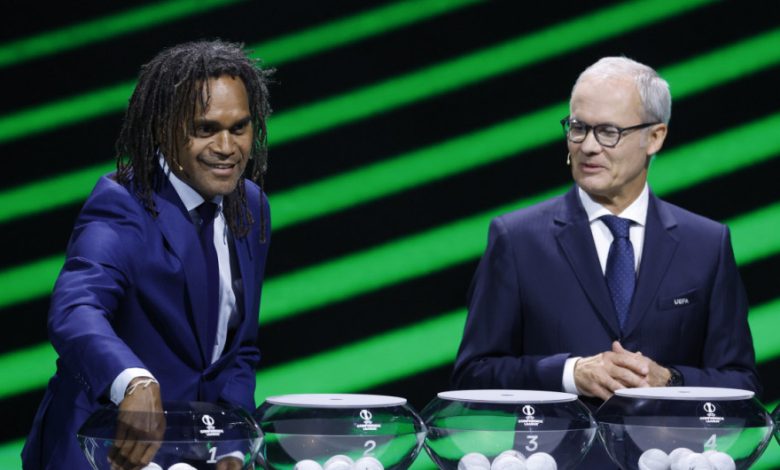 قرعة دوري المؤتمر الأوروبي تسفر عن مواجهات نارية