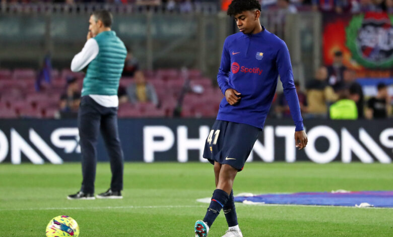 لامين يامال يظهر مع جدته المغربية لأول مرة بعد التتويج بيورو 2024