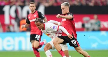 لايبزيج يقلب الطاولة على باير ليفركوزن ويفوز 3-2 في الدوري الألماني