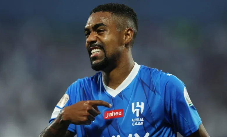 مالكوم يصل أبها استعداداً لنهائي كأس السوبر السعودي