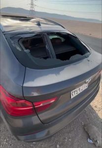 تحطم سيارة مصطفى شلبي