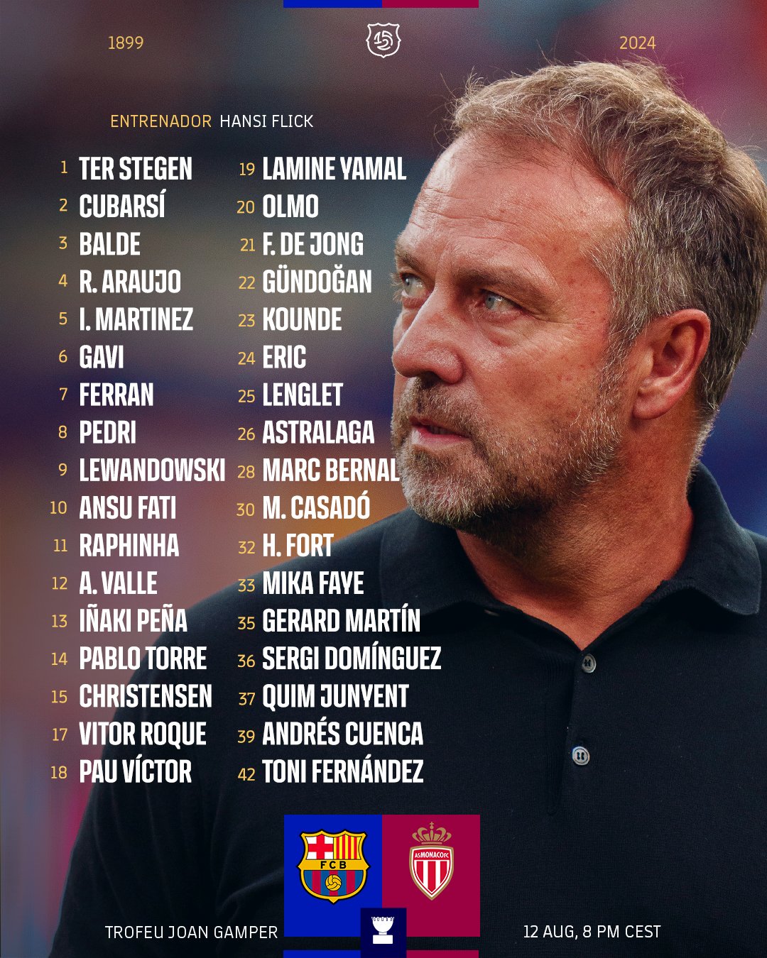 مع أولمو.. برشلونة يستعد لمواجهة موناكو في كأس خوان جامبر