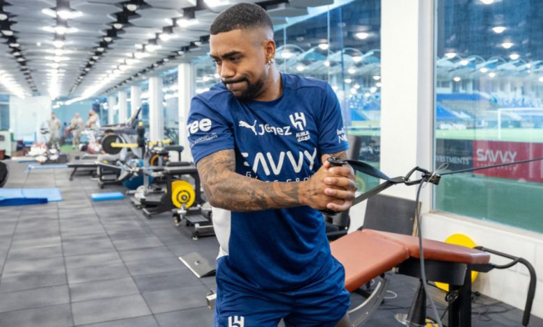 موقف مالكوم من مباراة الهلال ضد ضمك