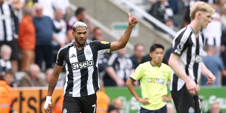 نيوكاسل يتفوق على ساوثهامبتون في افتتاح الدوري الإنجليزي