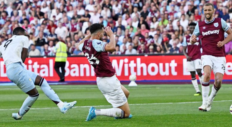 وست هام يفتتح الدوري الإنجليزي بخسارة أمام أستون فيلا