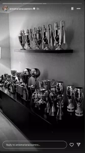 زوجة كاسيميرو تدافع عنه عقب الهزيمة الثقيلة أمام ليفربول