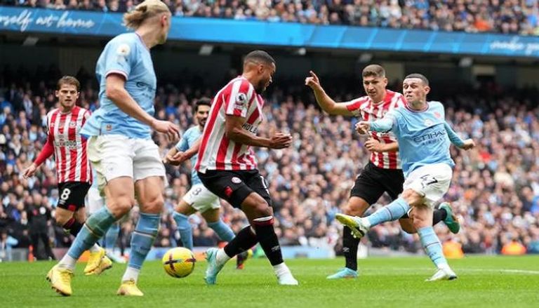 موعد مباراة مانشستر سيتي أمام برينتفورد في الدوري الإنجليزي والقناة الناقلة