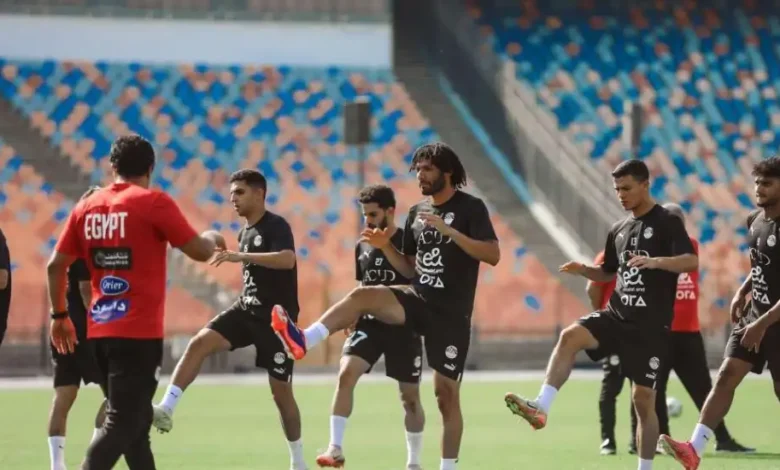 إبراهيم حسن المنتخب ينهي تدريباته في بوتسوانا بمران واحد فقط