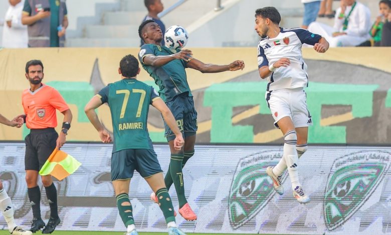 الوحدة يعود بالنقاط الثلاث من خورفكان وروني يثني على الأداء الدفاعي