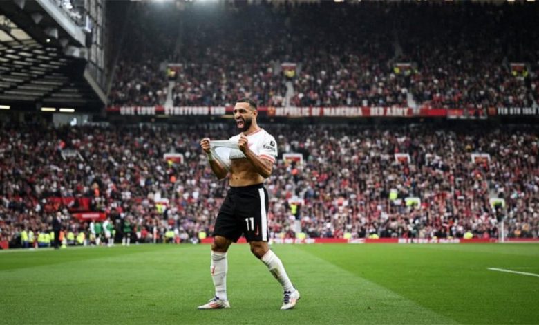 بعد هدفه أمام مانشستر يونايتد.. محمد صلاح الهداف التاريخي لملعب أولدترافورد