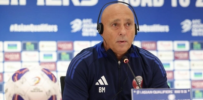 مُدرب المنتخب القطري: أثق في قدرات اللاعبين ولدينا القدرة على تعويض خسارتنا