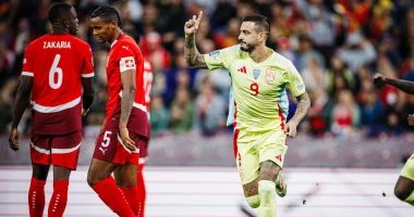إسبانيا تنهي الشوط الأول متقدمة على سويسرا في دوري الأمم الأوروبية