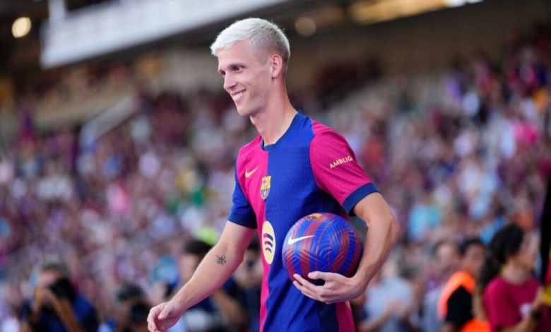 إصابة داني أولمو تعكر أجواء فوز برشلونة على جيرونا