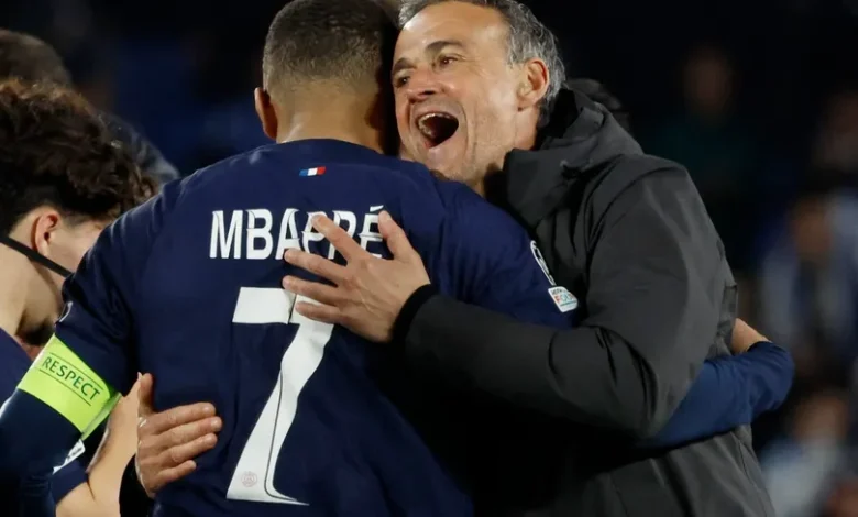 إنريكي يتحدث عن رحيل مبابي إلى ريال مدريد