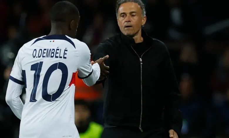 استبعاد ديمبلي من مباراة أرسنال.. قرار انضباطي من لويس إنريكي