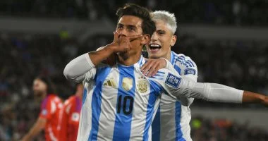 شاهد.. الأرجنتين تتألق بغياب ميسي وتفوز على تشيلي 3-0