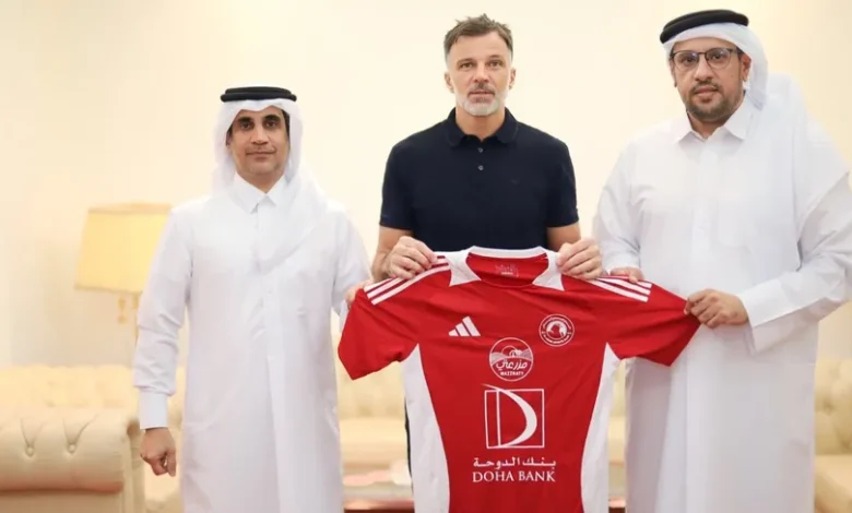 العربي القطري يتعاقد مع المدرب الإنجليزي هودسون