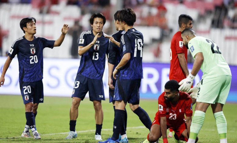 اليابان تسحق البحرين بخماسية نظيفة وتتربع على صدارة المجموعة في تصفيات كأس العالم 2026