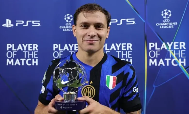 رجل المباراة.. باريلا يتألق ويقود إنتر للتعادل أمام مانشستر سيتي