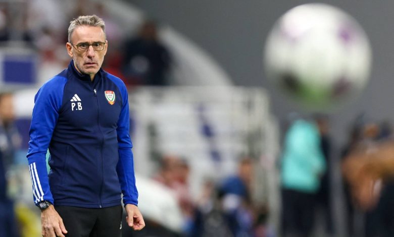 بينتو يعرب عن سعادته بالفوز الثمين للمنتخب الإماراتي على قطر