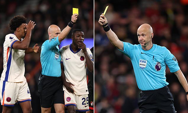 تحقيقات بعد تهديدات لحكم مباراة تشيلسي وبورنموث