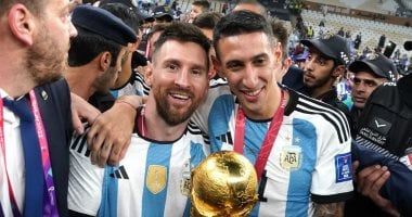 خلال تكريمه.. ميسي يوجه رسالة عاطفية لصديقه دي ماريا