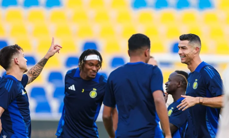 رونالدو يعود للتدريبات استعدادًا للكلاسيكو السعودي