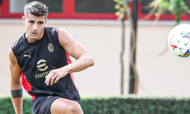 عودة موراتا لتدريبات ميلان واستعداده للمشاركة في المباريات القادمة
