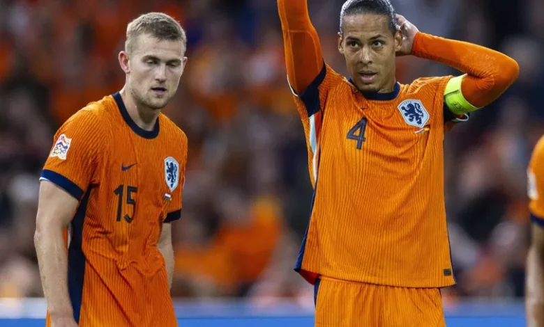 فان دايك يحث دي ليخت على التعلم من أخطائه بعد تعادل هولندا وألمانيا