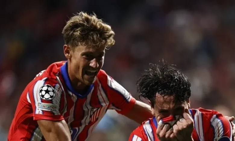في اللحظات الأخيرة.. أتلتيكو مدريد ينتصر على لايبزيغ في دوري الأبطال