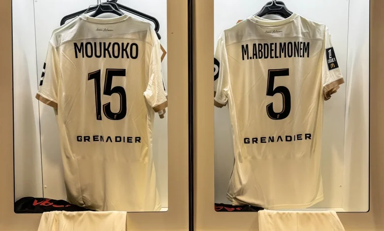 قميص عبد المنعم يظهر في غرف ملابس نيس قبل مواجهة أنجيه