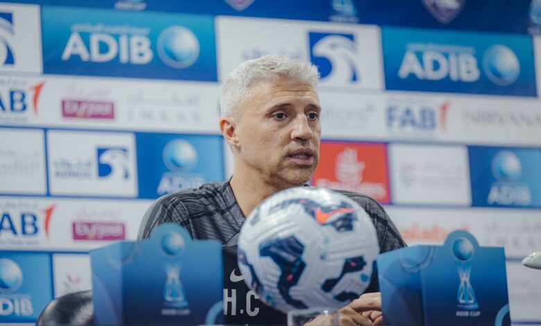 رغم التعادل.. كريسبو يشيد بأداء العين في الشوط الثاني في دوري أبطال آسيا