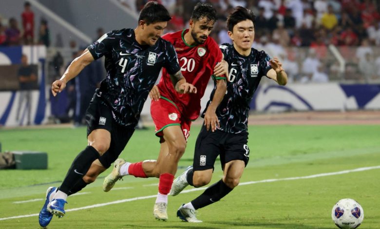 كوريا الجنوبية تقهر عمان بثلاثية في تصفيات كأس العالم 2026