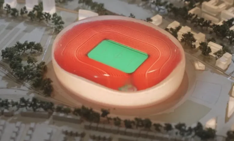 مانشستر يونايتد يتسلم التصميم المقترح لملعب أولد ترافورد الجديد