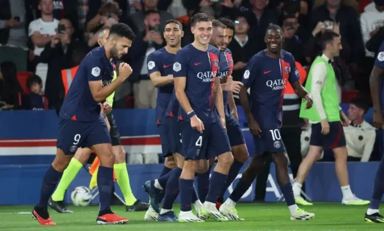 باريس سان جيرمان يواجه نيس في الدوري الفرنسي