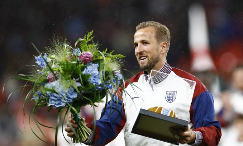 هاري كين يُكرم في مباراته الدولية رقم 100 مع إنجلترا