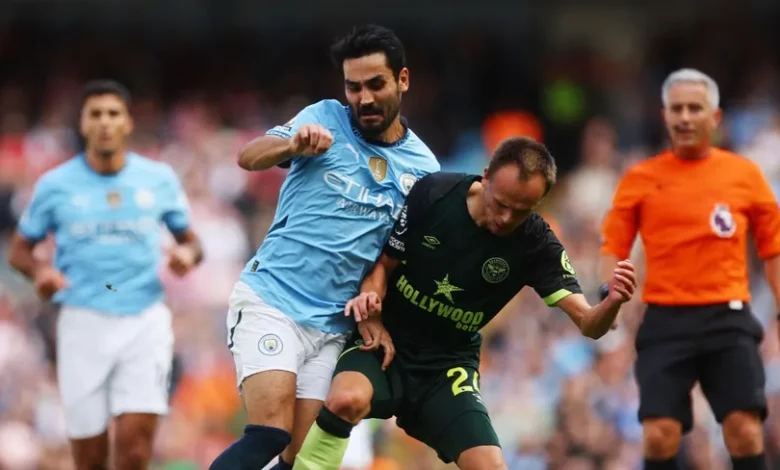 هالاند يقود مانشستر سيتي للفوز على برنتفورد بفضل ثنائية رائعة