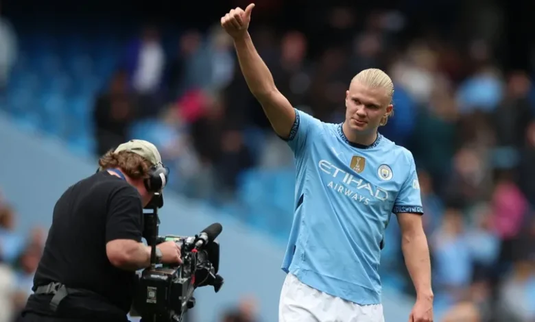 هالاند يواصل تحطيم الأرقام القياسية في الدوري الإنجليزي