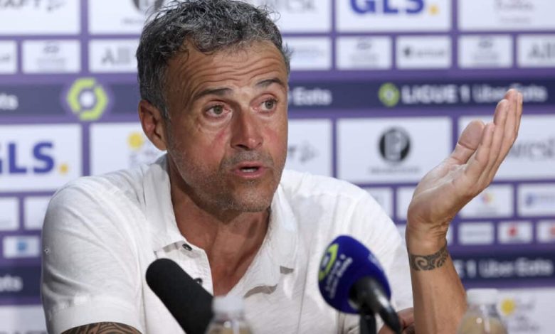 لويس إنريكي يهين صحفية بعد الهزيمة أمام أرسنال