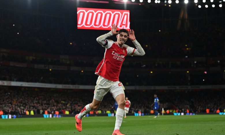 أهداف مباراة أرسنال وباريس سان جيرمان في دوري أبطال أوروبا