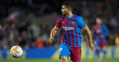 أجويرو يرفع دعوى قضائية ضد برشلونة مطالبًا بتعويض 3 ملايين يورو