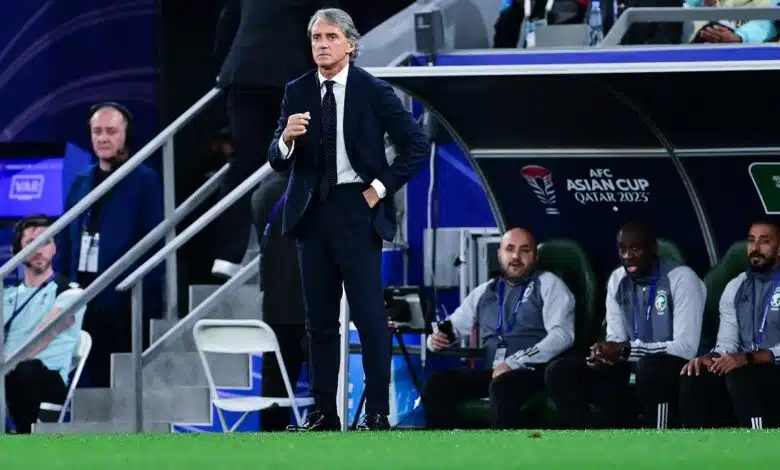 أزمة جديدة للمدرب مانشيني قبل مواجهة اليابان