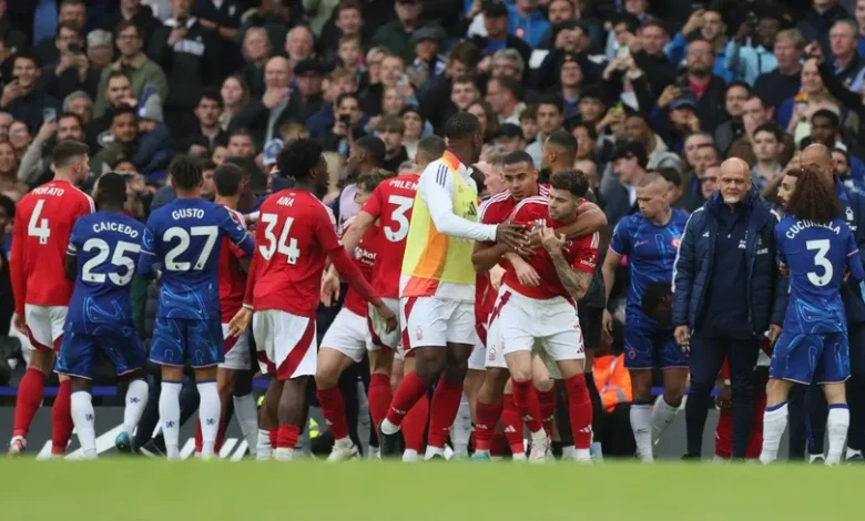 الاتحاد الإنجليزي يوجه اتهامات لتشيلسي ونوتنغهام بعد شجار في المباراة