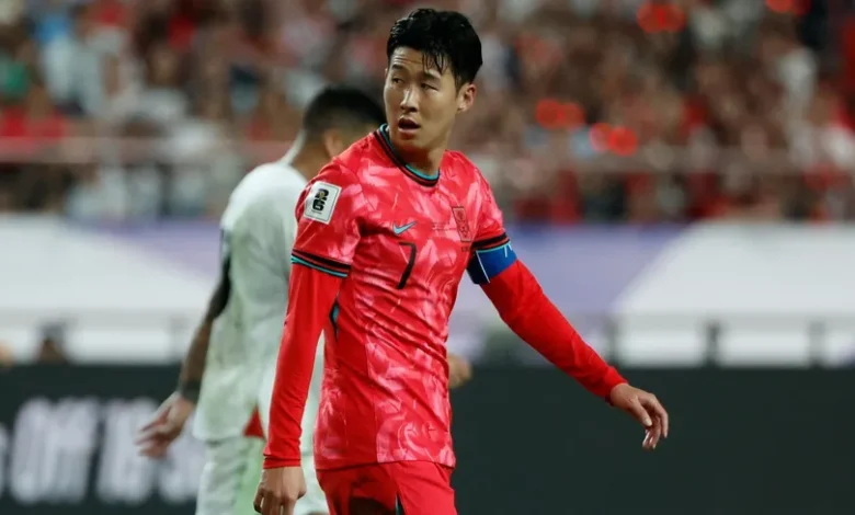 بسبب الإصابة.. استبعاد سون عن مواجهتي الأردن والعراق